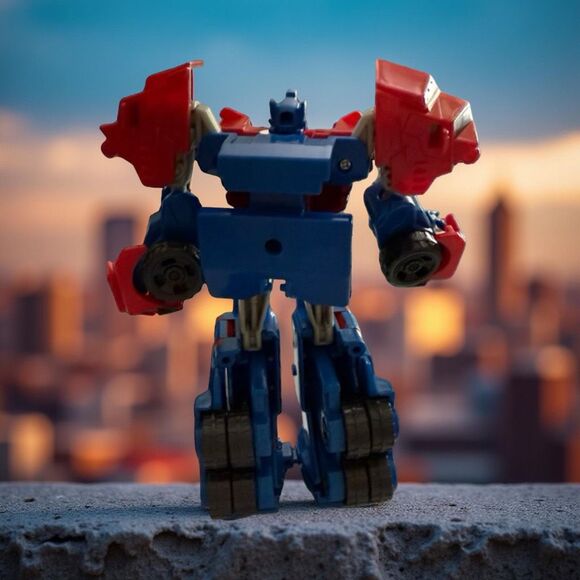 Transformers RID Robots in Disguise Warrior Class Optimus Prime Figure - Picture 8 of 9